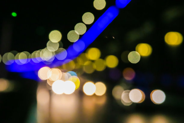城市散焦灯光背景图片下载