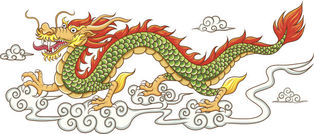 中国龙。图片下载