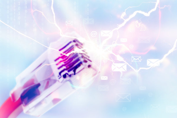 数字网络电缆图片下载