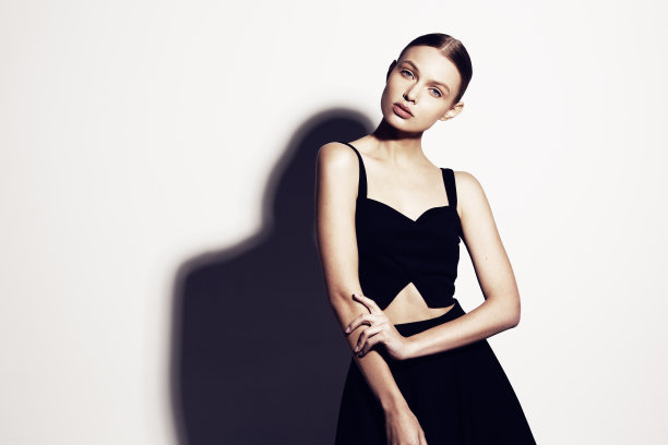 时装模特肖像图片下载