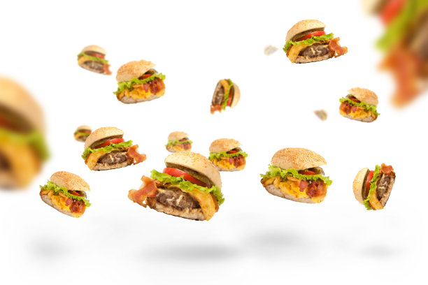 汉堡下降图片下载