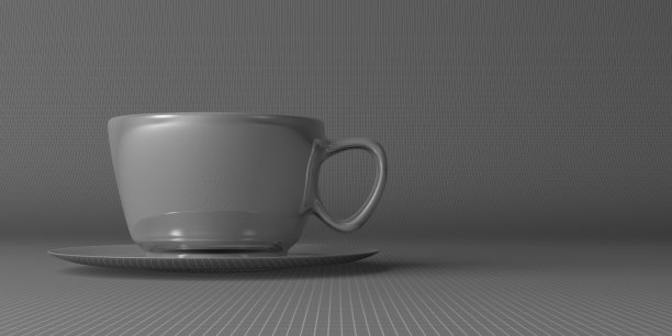 白色杯托图片下载