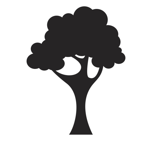 树植物孤立图标图片下载