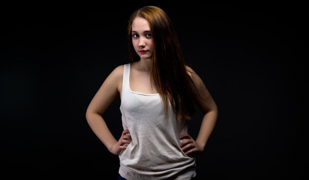 胖女孩的照片图片下载