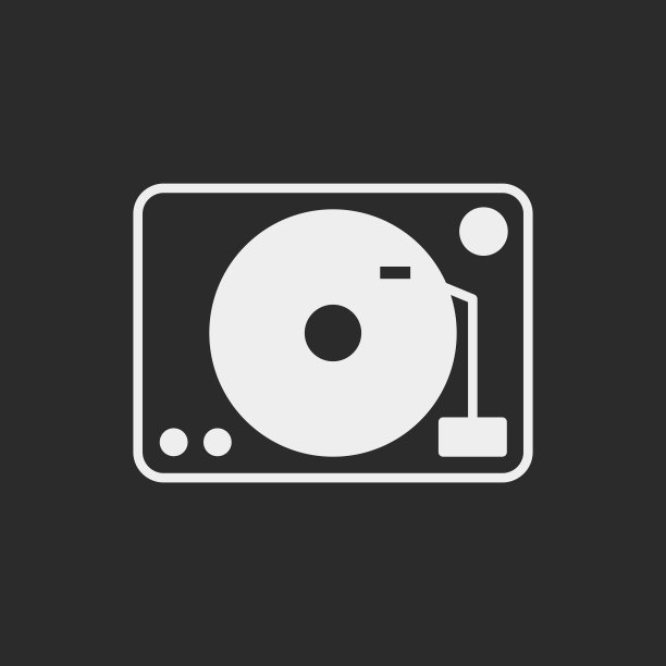 DJ光盘图标图片下载
