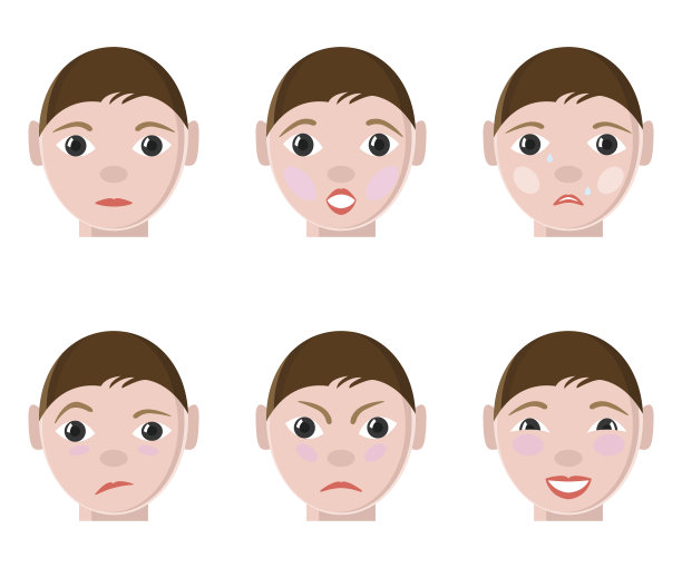 不同的人类情感图片下载