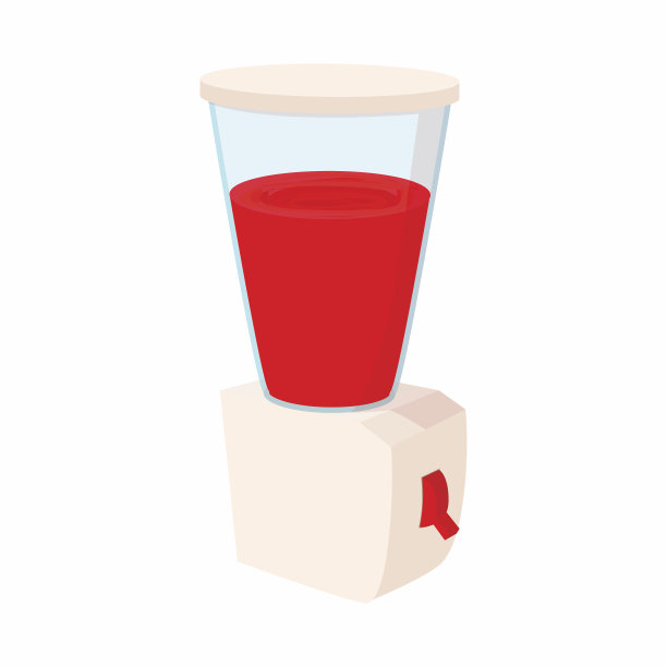 榨汁机图标，卡通风格图片下载