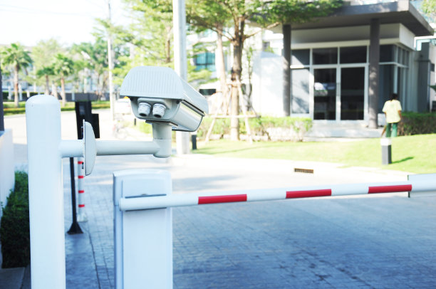 装有闭路电视的车辆安全屏障图片下载