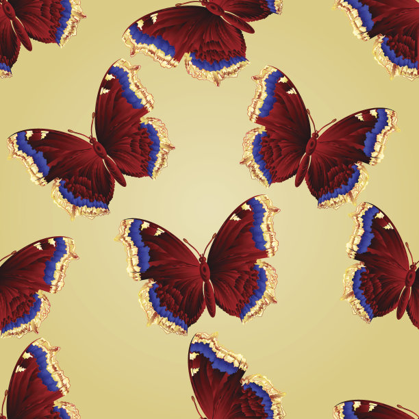 纹理无缝的蝴蝶蛱蝶图片下载