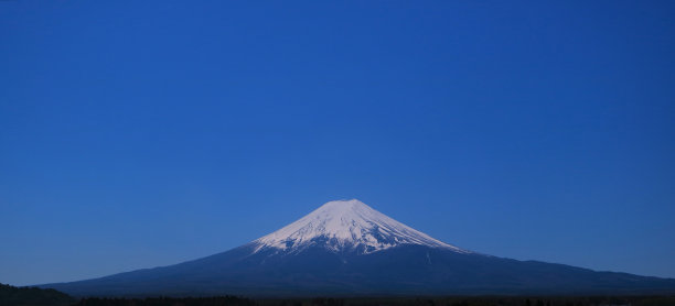 20170430富士吉田からの青空快晴の富士山图片下载