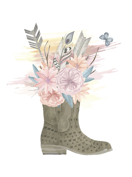 水彩抽象模式图片下载