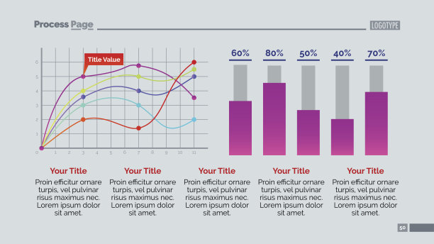 数据图表幻灯片模板图片下载