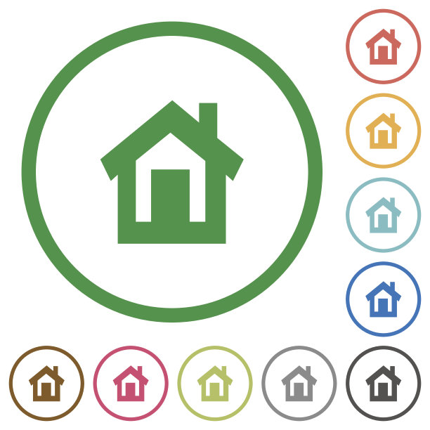 Home概述的平面图标图片下载