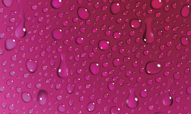 深红色背景的水滴图片下载