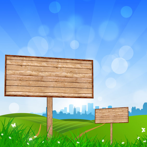 大自然中的大木板图片下载