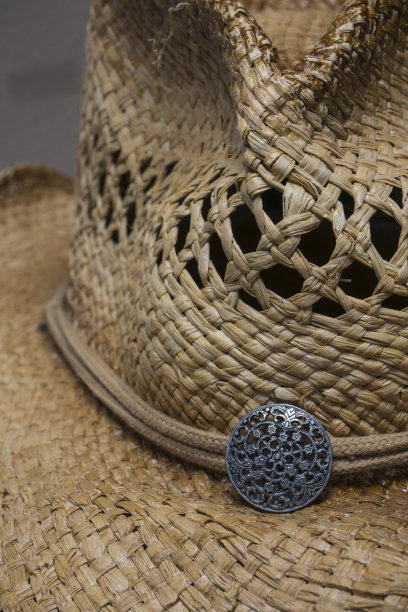 西部牛仔草帽图片下载