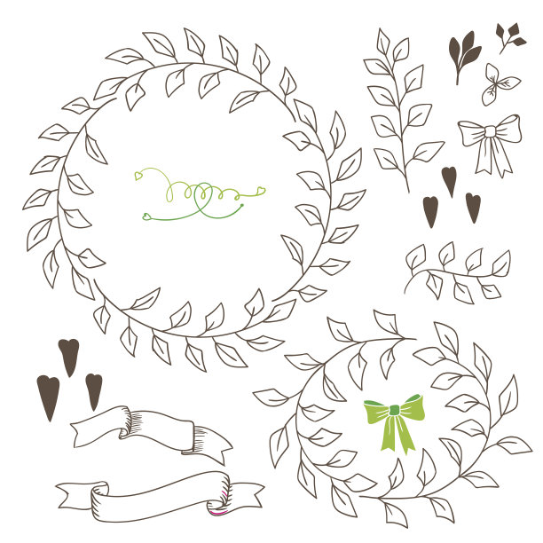 可爱的手绘插画图片下载