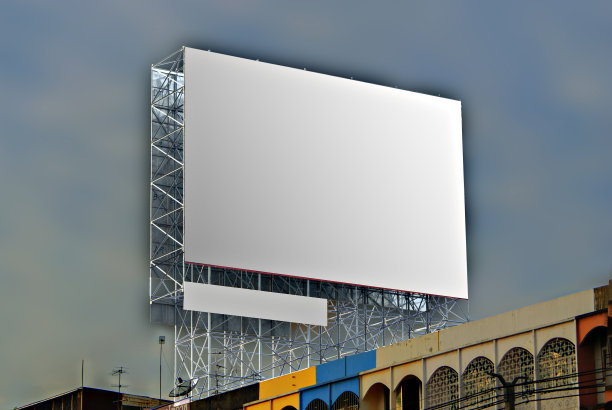 空白的广告牌准备新的广告图片下载