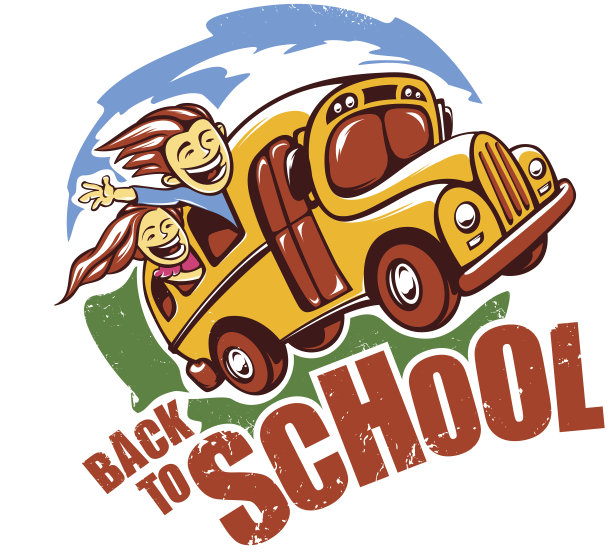 校车向量图片下载