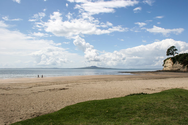 新西兰海滩图片下载