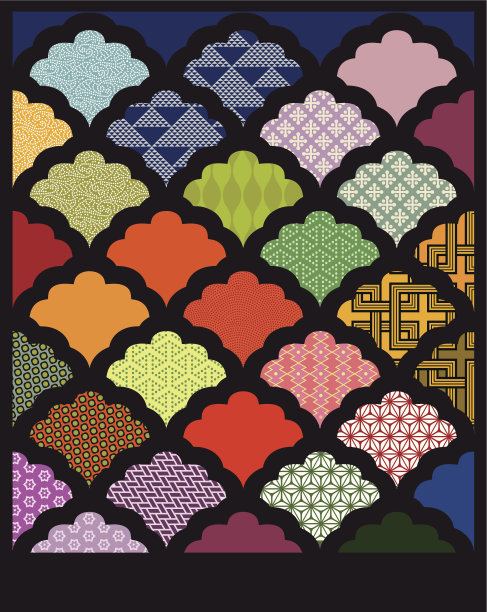 波浪中的图案图片下载