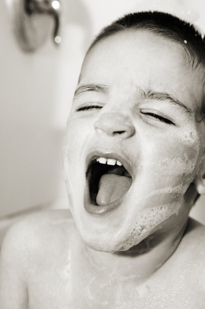 洗澡时间图片下载