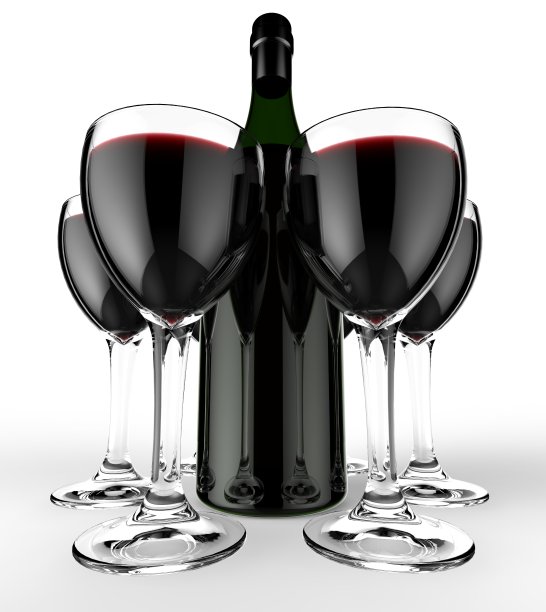 酒瓶眼镜。图片下载