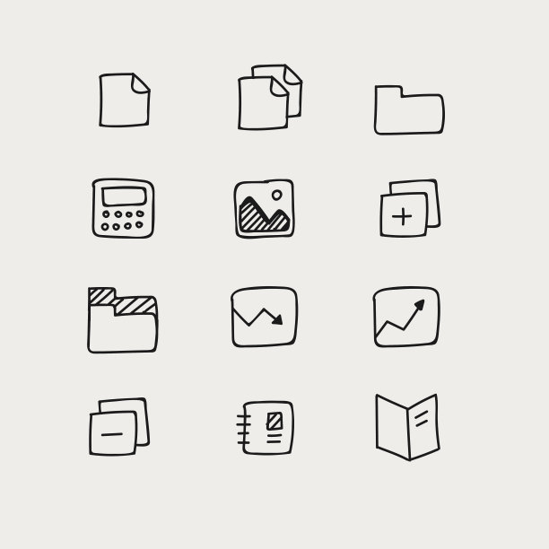 文档图标:涂鸦图片下载