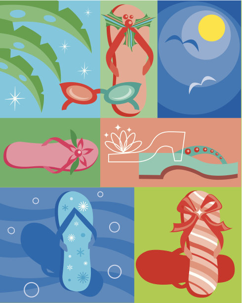 人字拖C图片下载