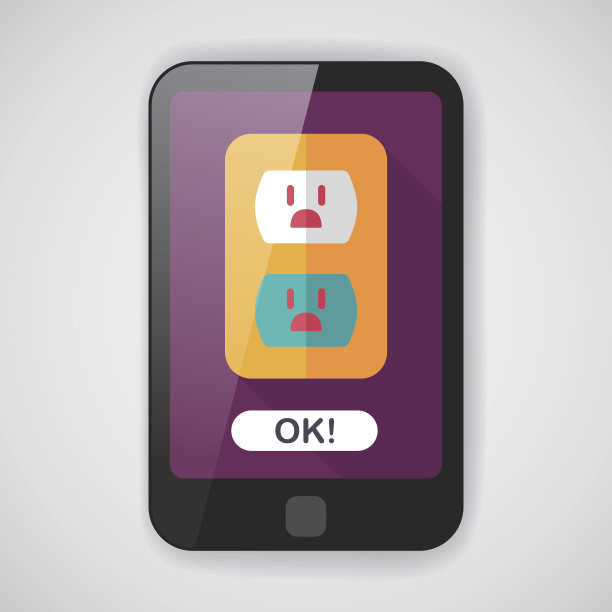 环保概念平面图标与长阴影，eps1图片下载