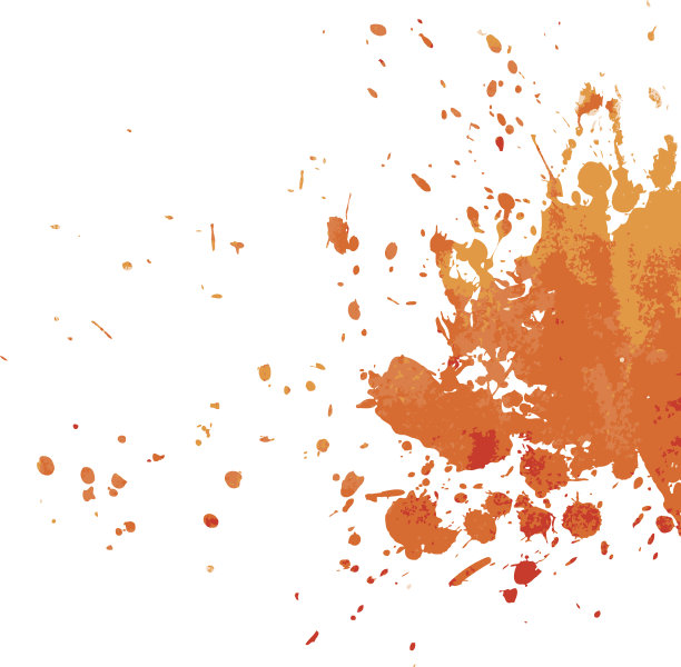 喷溅设计集的矢量插图素材图片