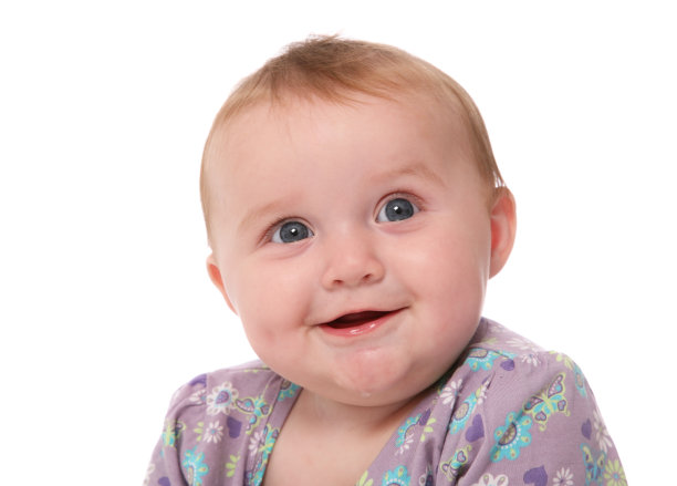 婴儿的微笑图片下载