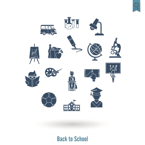 学校及教育图标图片下载