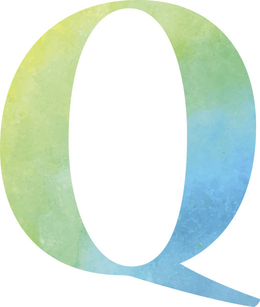 水彩字母表的信图片下载