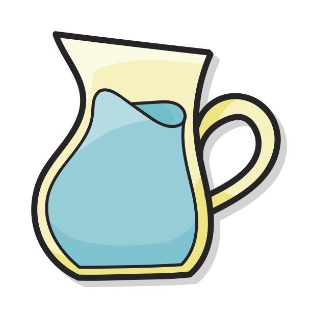 彩色茶壶涂鸦图片下载