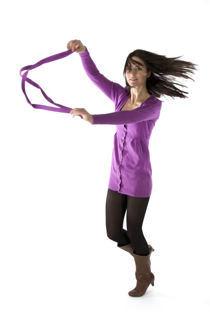 跳舞的小女孩图片下载