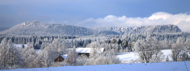 波兰帕斯特尔卡村的Table山脉图片下载