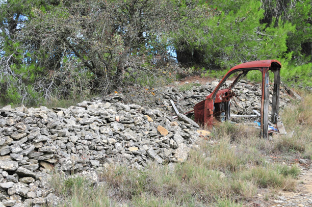 废弃的汽车图片下载