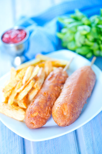 玉米热狗图片下载