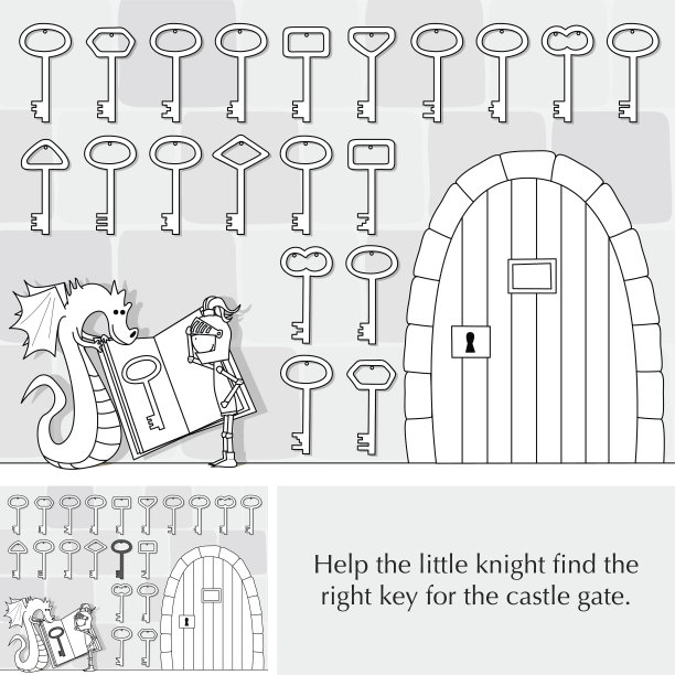 小骑士拼图图片下载