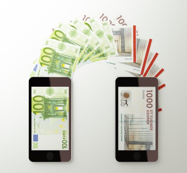 国际移动转账，欧元到丹麦克朗图片下载