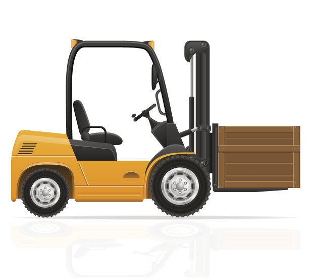 叉车矢量图图片下载