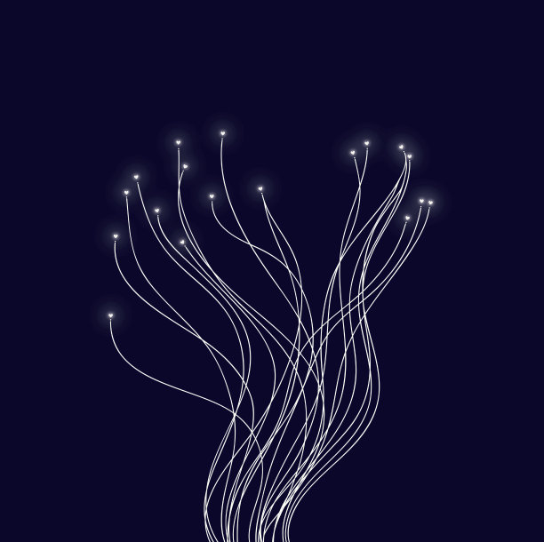 不寻常的发光装置。图片下载