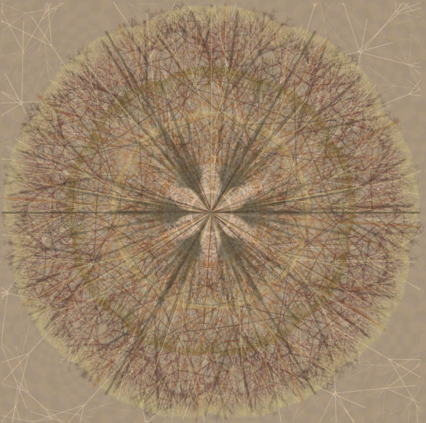 图形曼荼罗在棕色的阴影图片下载