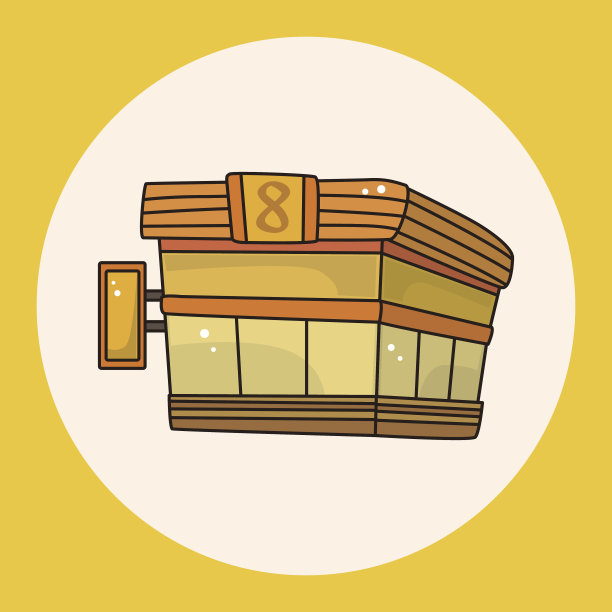 店铺店铺主题元素图片下载