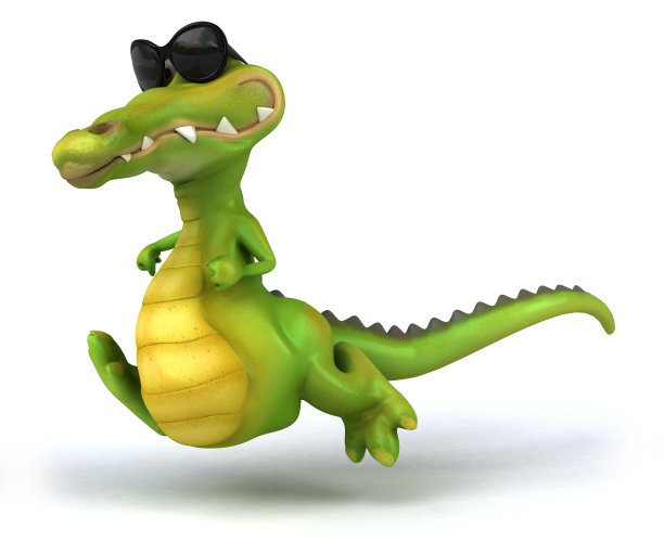 有趣的鳄鱼图片下载