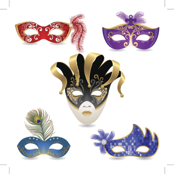 狂欢节面具图片下载