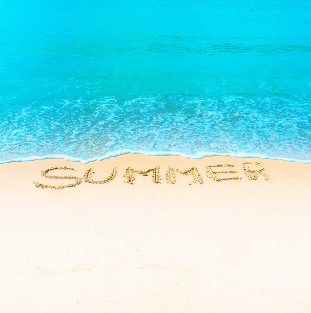 阳光明媚的海滩图片下载