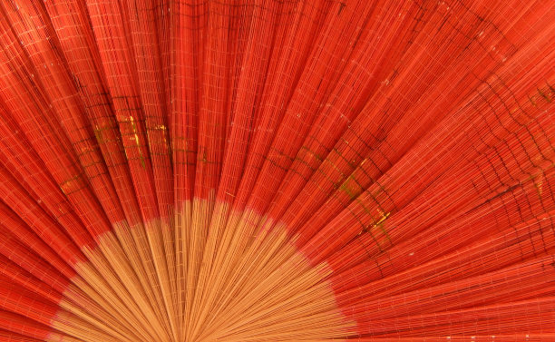 一个纸扇的特写图片下载