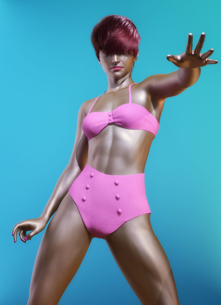 黄金woman-fashion模型图片下载